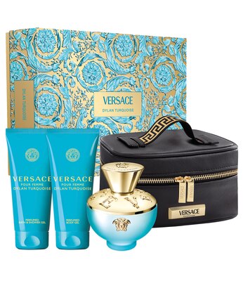 Kit Coffret Versace Dylan Turquoise Feminino Eau De Toilette